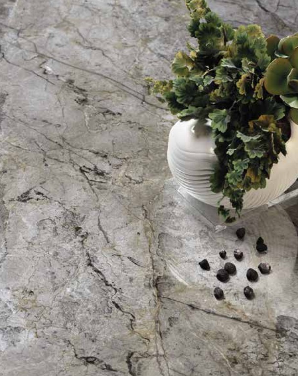 Großformatfliese Mirage Cosmopolitan CP06 Mystic Grey 120×278 cm 6 mm