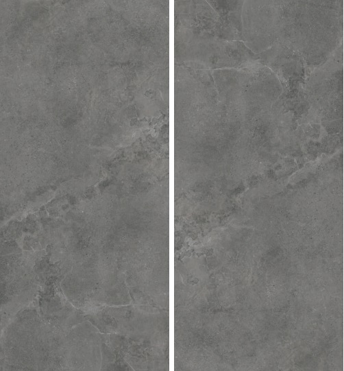 Großformatfliese Baldocer Dome Antracite 120x260cm 6 mm