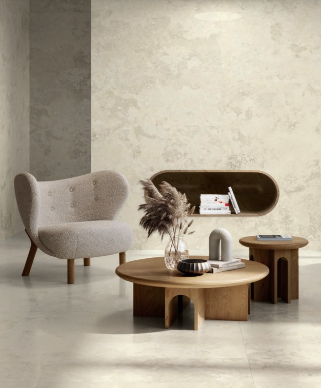 Großformatfliese Baldocer Florence Beige 120x260cm 6 mm