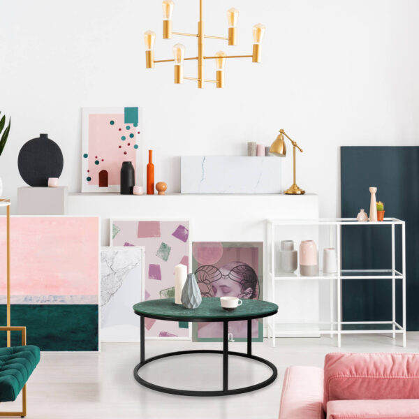 Tisch Franko Bali aus Franko Keramik Ø80