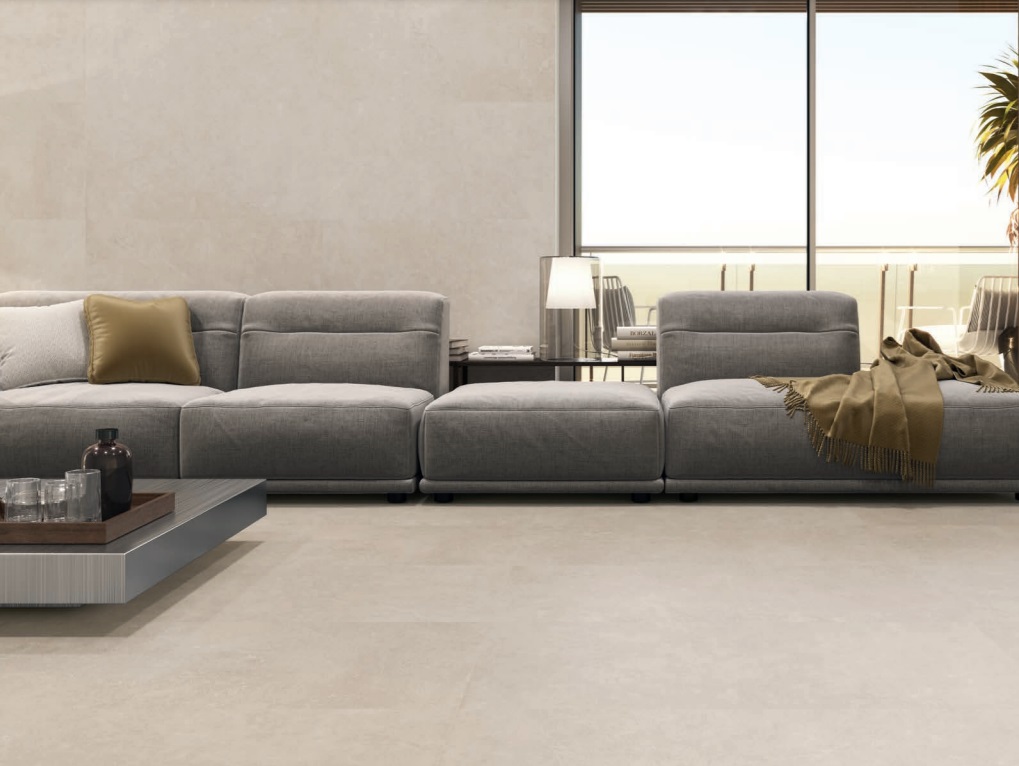 Großformatfliese AB Toga Taupe 120x240cm 6 mm