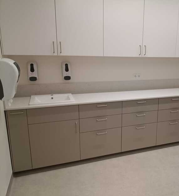 Arbeitsplatten aus Silestone Snowy Ibiza