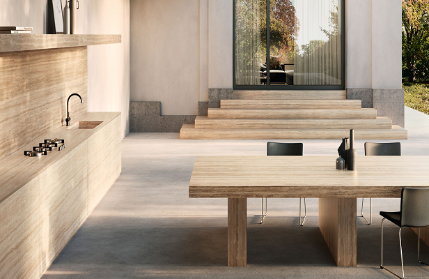 Swiper tile - Franko Travertino