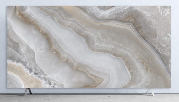 Großkeramikplatten 320 x 160 cm Franko Onyx Grey für Arbeitsplatte und Verkleidung