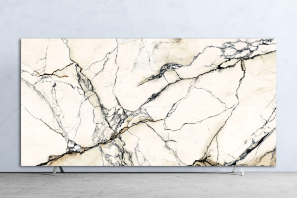 Großkeramikplatten 320 x 160 cm Franko Tuscany Black für Arbeitsplatte und Verkleidung