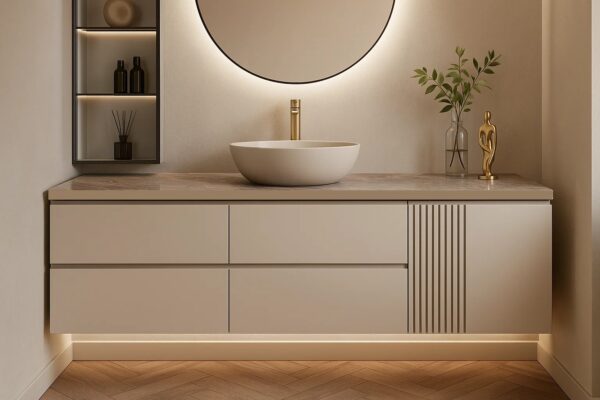 Keramik-Waschtisch mit Unterschrank Franko Almirea nach Maß