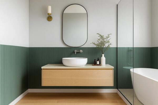 Keramik-Waschtisch mit Unterschrank Franko Oprynea nach Maß