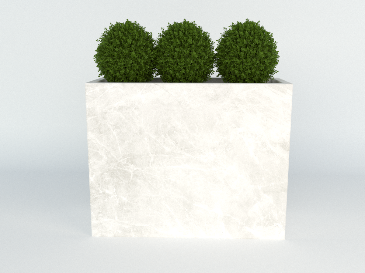 Diebstahlschutz Wallbox oder Ladeziegel verschließen als Blumentopf 100x40x80cm