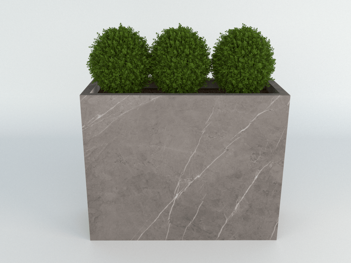 Diebstahlschutz Wallbox oder Ladeziegel verschließen als Blumentopf 100x40x80cm