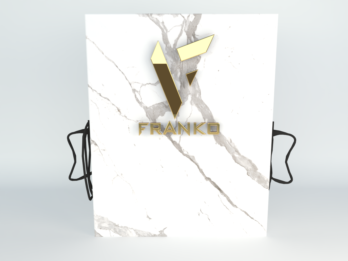 Werbewand aus Keramik mit Platz für Wallbox oder EVSE 160x40x200cm