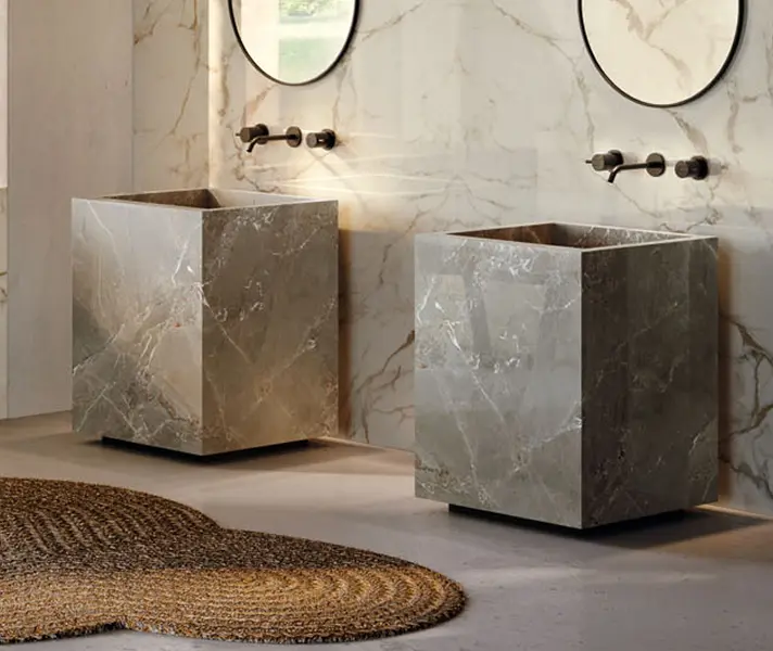 Swiper tile - Waschtische