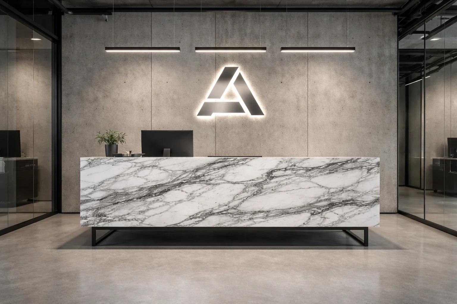 Swiper tile - Empfangstheke