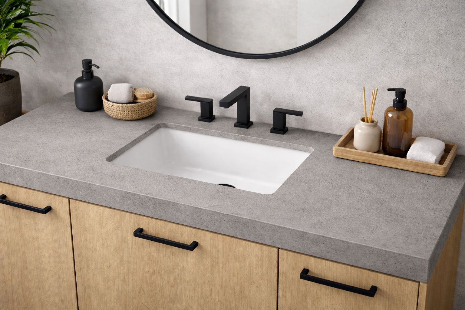 Konglomerate F-Quartz Ash Grey für die Arbeitsplatte