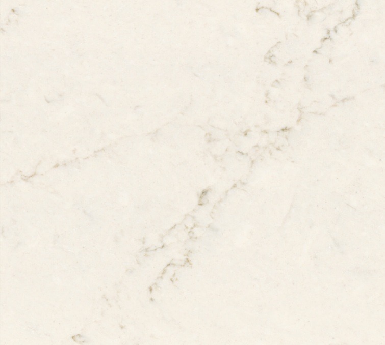 Küchenarbeitsplatte aus Konglomerat nach Maß, Beige – Technistone Mistral White - matt