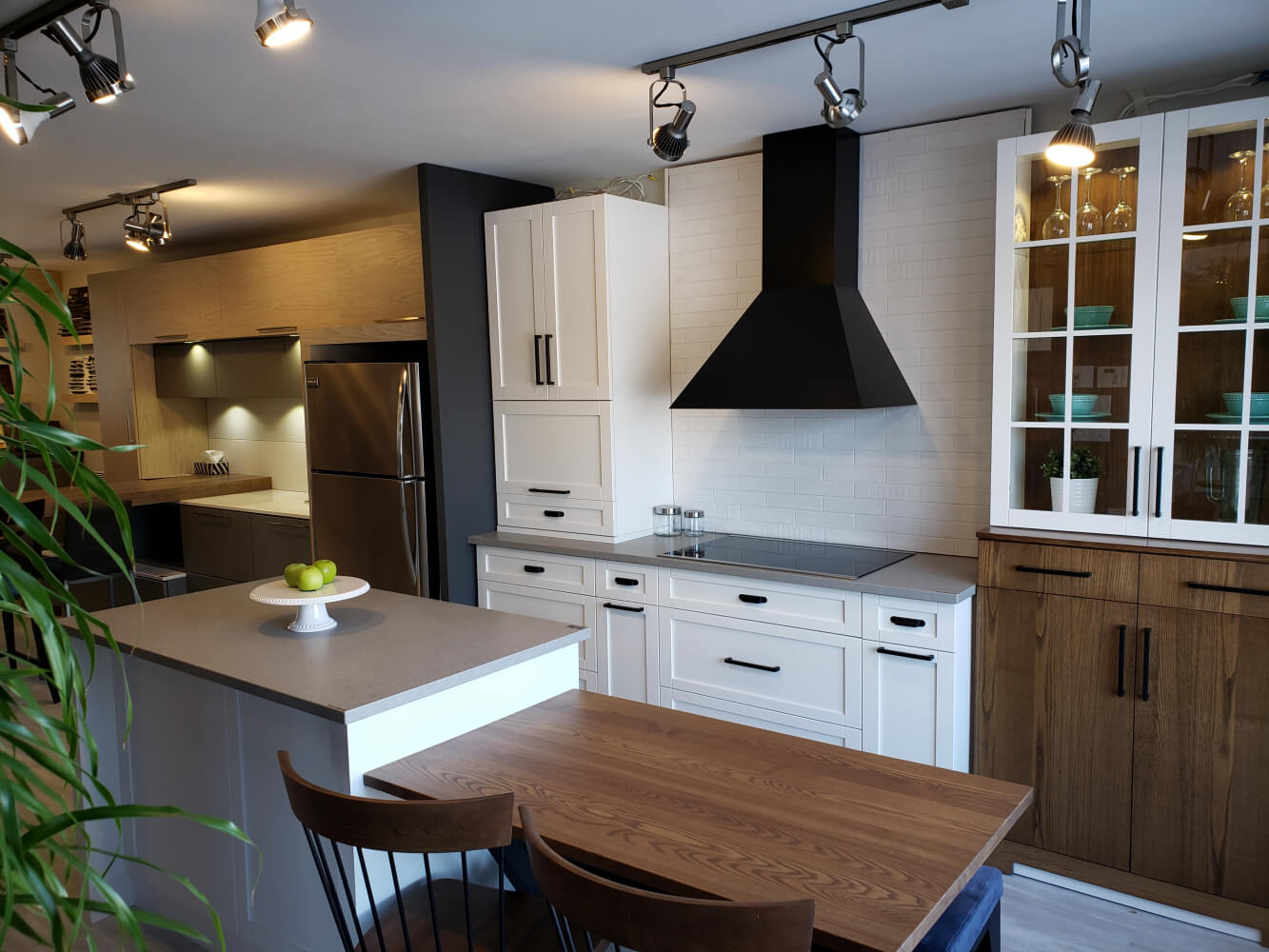 Küchenarbeitsplatte aus Konglomerat nach Maß, Grau – Technistone Noble Concrete Grey- poliert