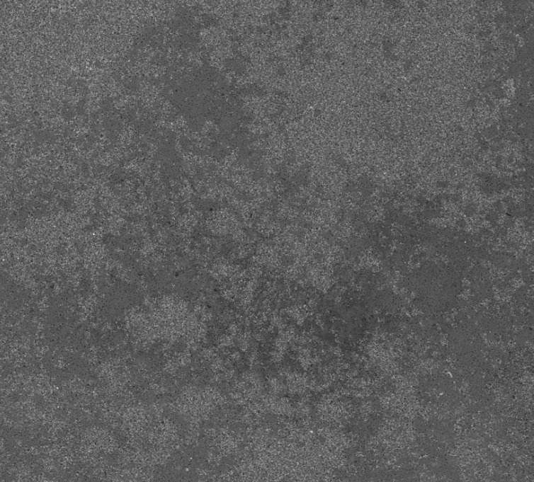 Küchenarbeitsplatte aus Konglomerat nach Maß, Schwarz – Technistone Residente Dark - terra