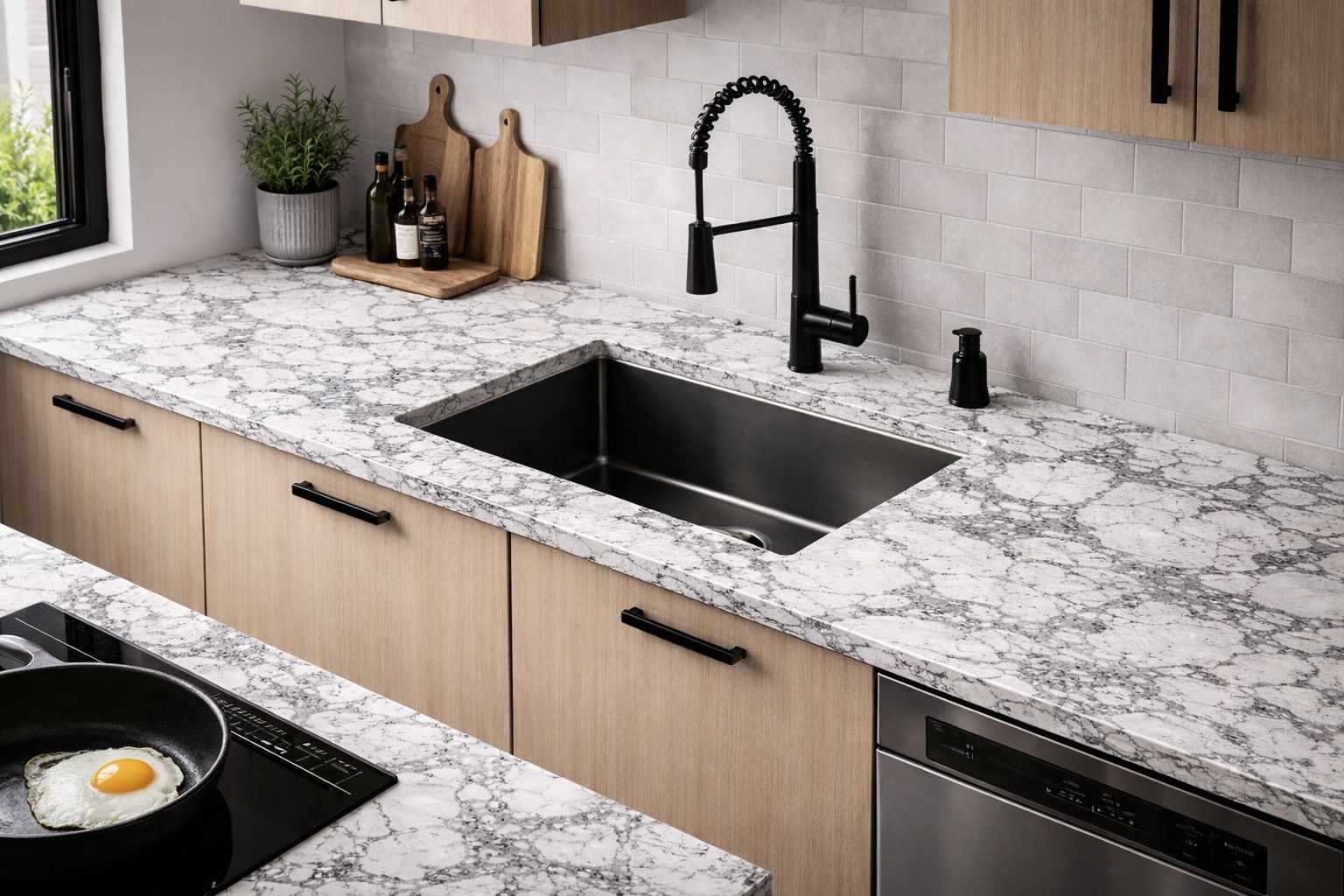 Konglomerate F-Quartz Dolomites für die Arbeitsplatte