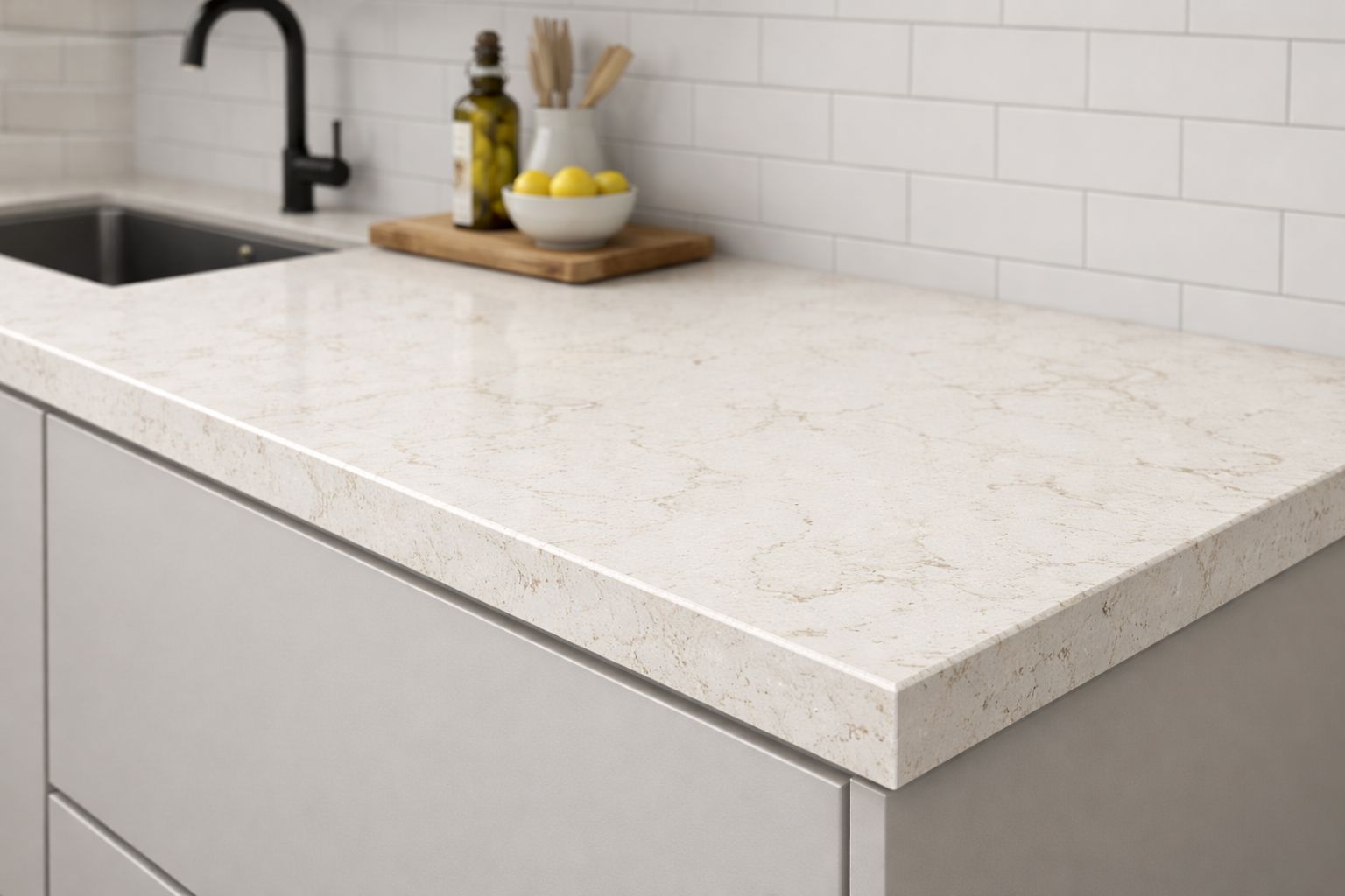 Konglomerate F-Quartz Taj Imperial für die Arbeitsplatte