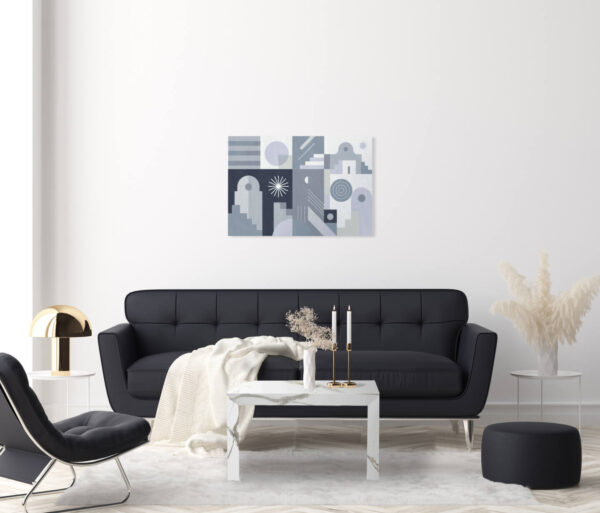 Tisch Franko Pina aus Franko Keramik Calacatta Michelangelo 80×45