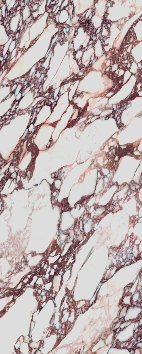 Laminam Naturali Calacatta Viola küchenarbeitsplatte aus Keramik nach Maß, Weiß, Violett – Matt