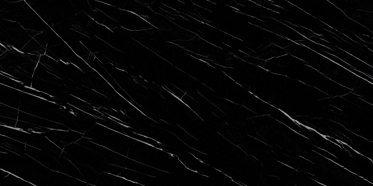 Laminam Naturali Nero Marquina Extra küchenarbeitsplatte aus Keramik nach Maß, Schwarz – Poliert
