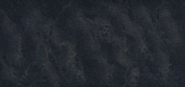 Küchenarbeitsplatte aus Konglomerat nach Maß, Schwarz – Caesarstone Darcrest  - Geschliffen