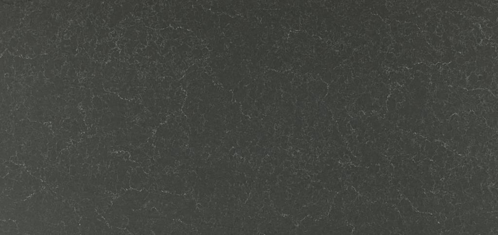 Küchenarbeitsplatte aus Konglomerat nach Maß, Dunkelgrau – Caesarstone Piatra Grey - Poliert