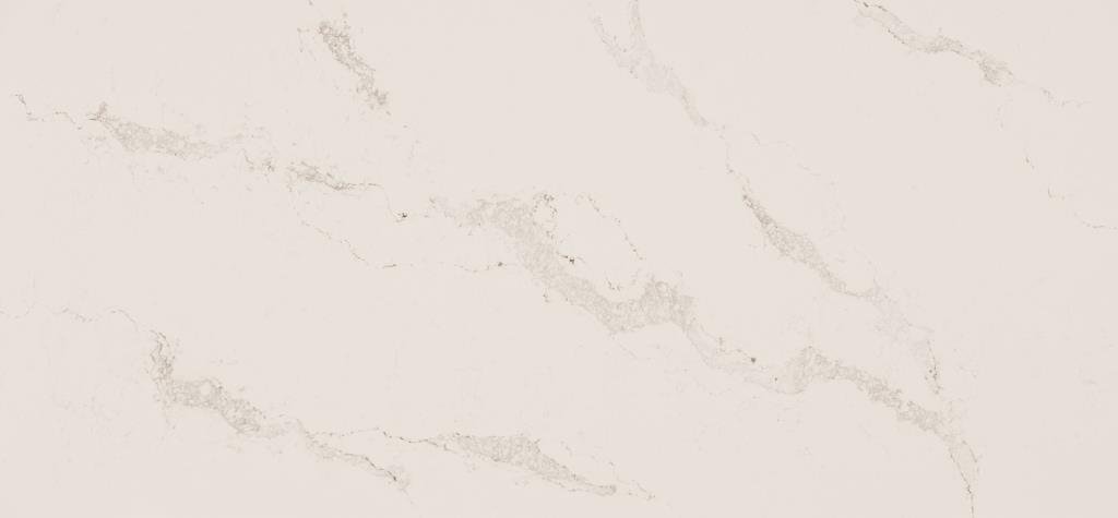 Küchenarbeitsplatte aus Konglomerat nach Maß, Weiß – Caesarstone Statuario Maximus - Poliert